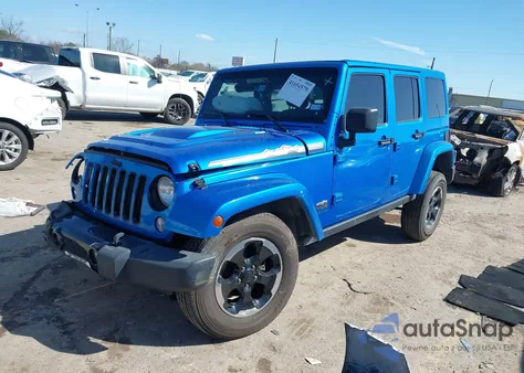 2014 Jeep Wrangler Unlimited Polar Edition z USA, uszkodzony, nr VIN 1C4HJWEG1EL188445